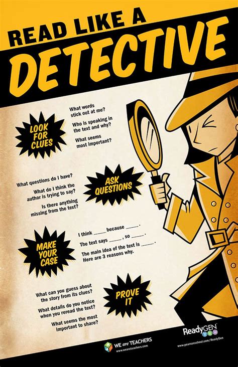 Detective card magic infographics